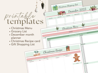 Christmas Planner - Gifts Tracker & Budget